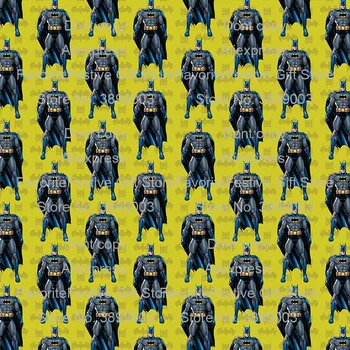 

Black Batman Fabric milk silk polyster spandex Fabric Patchwork Telas Batmans Printed Fabric DIY Sewing Baby Clothing Quilting