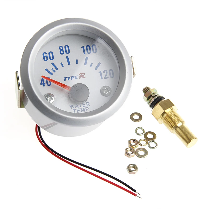 

1 Set 52mm Auto Electrical Digital Pointer Water Temperature Meter Gauge 40-120 Degree