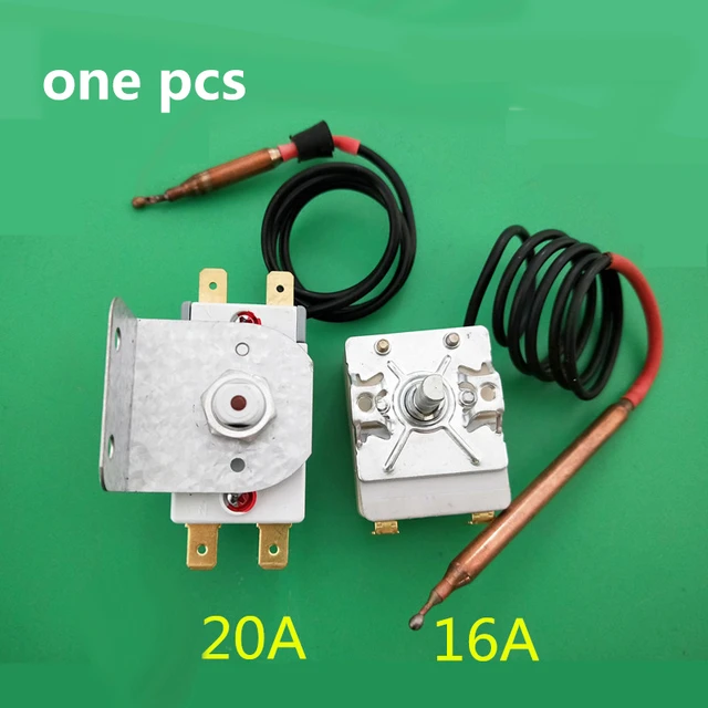 Liquid Expansion Thermostat For Electric Water Heater Temperature Limiter  Control Switch Universal Accessories Ac250v With Probe - Switches -  AliExpress
