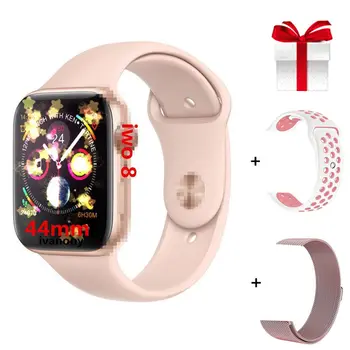 

IWO 8 Smart Watch 44mm Series 4 Case 1:1 Bluetooth IWO8 Watches Ecg Bracelet Smartwatch for Apple IPhone Xiaomi VS IWO Lite