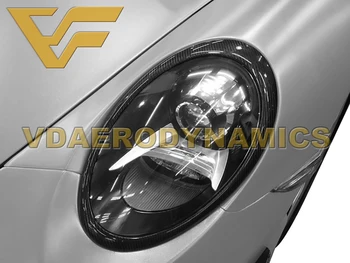 

Suitable For 11-14 991 991.1 Porsche 911 Carrera S 4 4S Carbon Fiber Headlight Eyelid