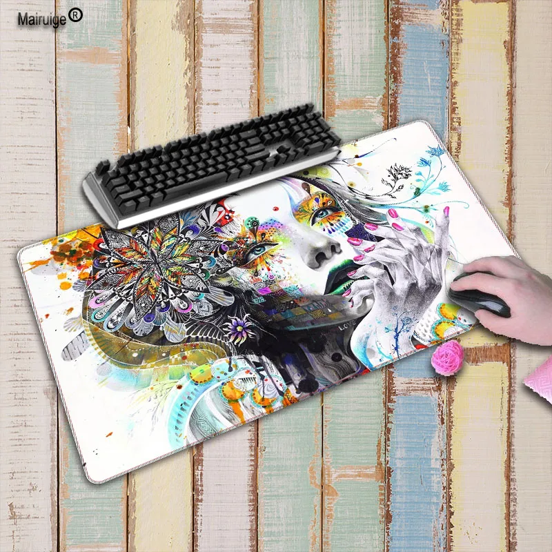 Классный фон для девочек коврик мыши большой notbook компьютерный игровой геймера |