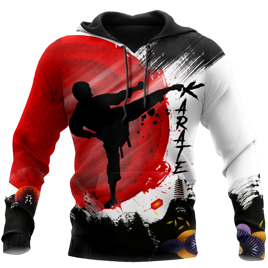 Sudadera con capucha y estampado 3D hombre y mujer, suéter informal de marciales y Karate, ropa de calle Unisex|Sudaderas con capucha y - AliExpress