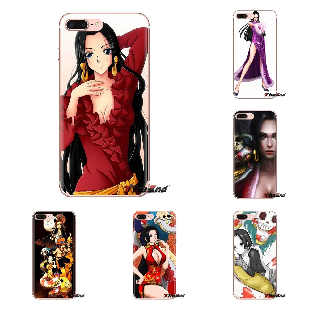 Boa Hancock In one piece прозрачный мягкий чехол для Huawei Honor 5A lyo-l21 Y6 II Compact Y5 2 Y5II mate 10 Lite Nova 2i 9i