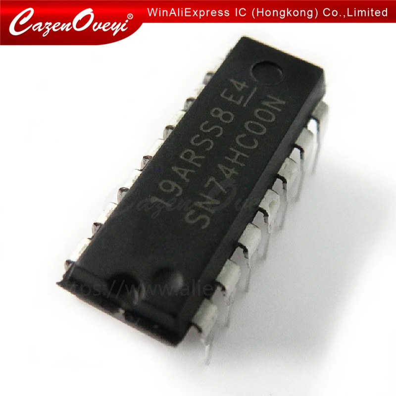 1 шт./лот SN74HC00 HC00 74HC00 74HC00N DIP14 NAND gate IC новый оригинал в наличии | Электронные