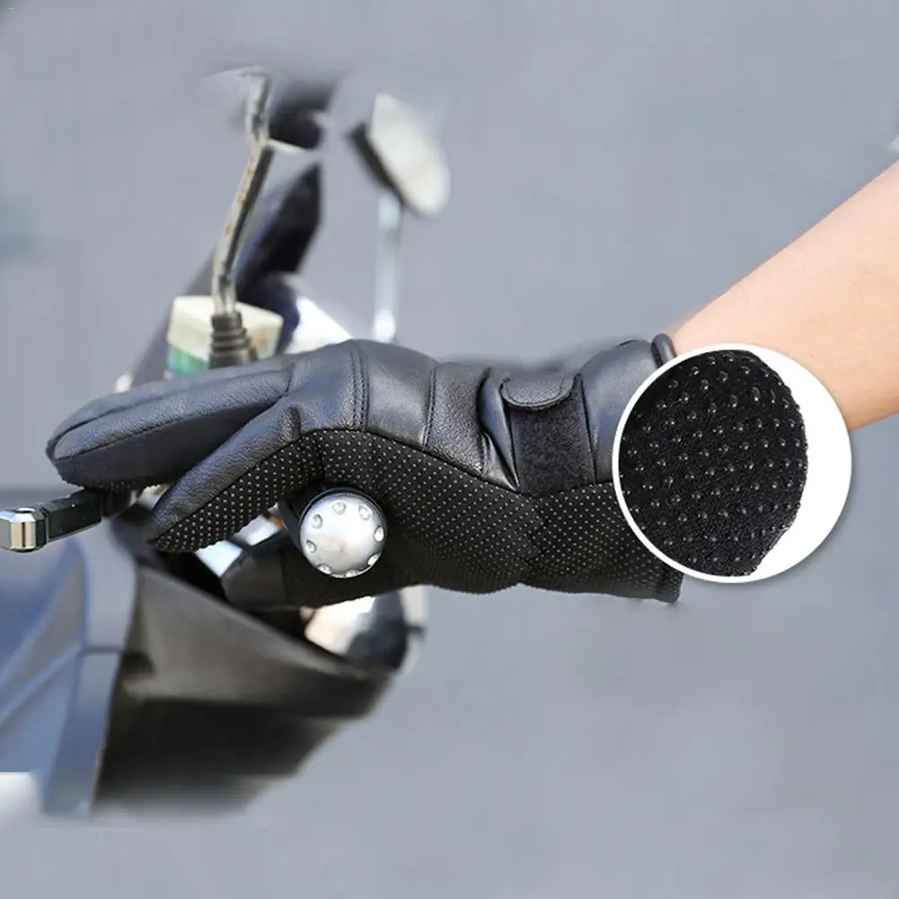 Мотоциклетные Перчатки с электрическим подогревом из полиэстера и хлопка, ветрозащитные перчатки для велоспорта, катания на лыжах, теплые нагревательные перчатки с питанием от USB для мужчин и женщин