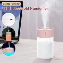 

260 ML Air Humidifier Ultrasonic Mini Aromatherapy Diffuser Portable Sprayer USB Essential Oil Atomizer LED Lamp for Home Car