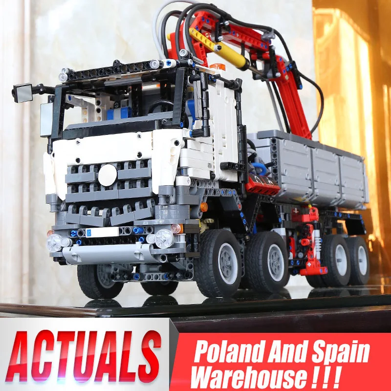 

DHL 20005 Technic Car Model Building Blocks Compatible with 42043 Rc Tuck Gift 3245Pcs Car Model Toys Children Christmas Gift