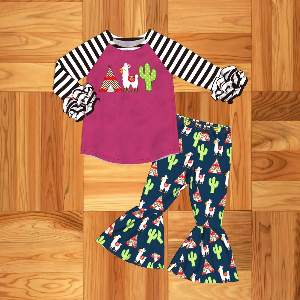 Baby Girl Suit Clothes Newborn Infant Sets Girls Outfit Autumn Spring Toddler set Children Outfits Cactus | Детская одежда и обувь