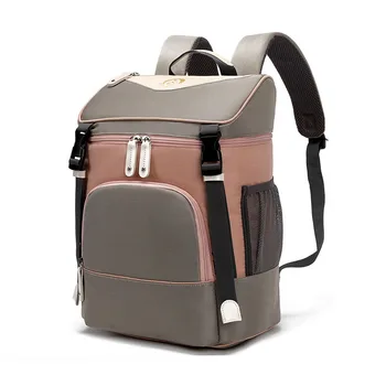 

Dry and wet separation diaper bag maternity bag high quality breathable mommy travel backpack baby care diaper backpack cart bag