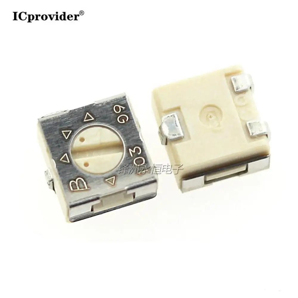 2PCS BOURNS Potentiometer 3314J-1 200E 102E 103E Single-Turn Precision Adjustable Resistor | Электронные компоненты и