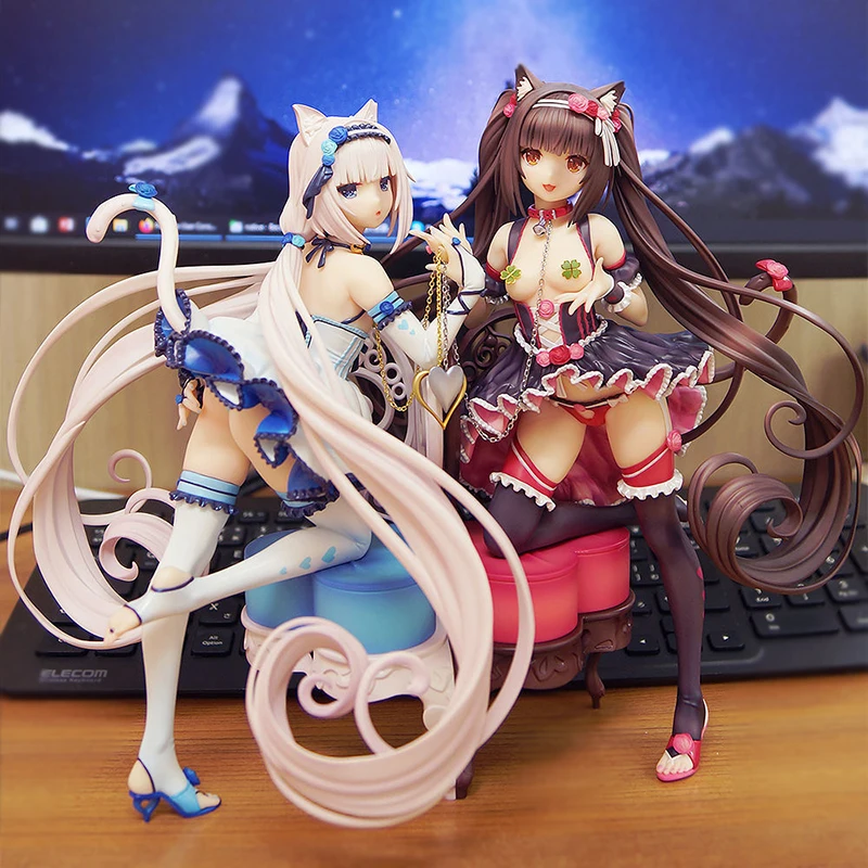 Аниме модель игрушка NEKOPARA Vol.1 солей открылась! Сексуальная девушка Шоколад и