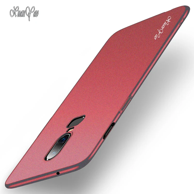 OnePlus 6 6T Case XUANYAO Fashion Slim Frosted Cover For OnePlus 6 6T Case Cover Matte Hard Protection Back Cover One Plus 6T 6 (24)