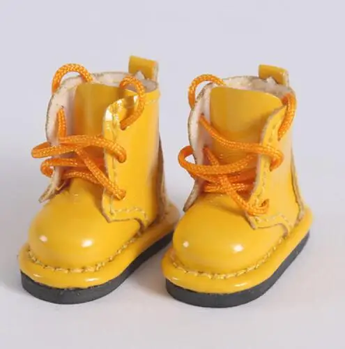 yellow Классная Кукла Одежда Спортивные буквы обувь для ob11, obitsu 11, holala, 1/12bjd кукольная одежда аксессуары для куклы - Цвет: yellow