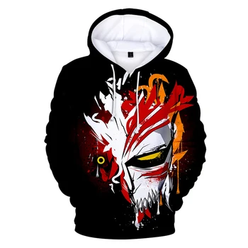 

2020 Casual Anime Bleach 3D Print Hoodies Men/Women Hoodie Sweatshirts Harajuku Long Sleeve Bleach Sweatshirts Pullovers