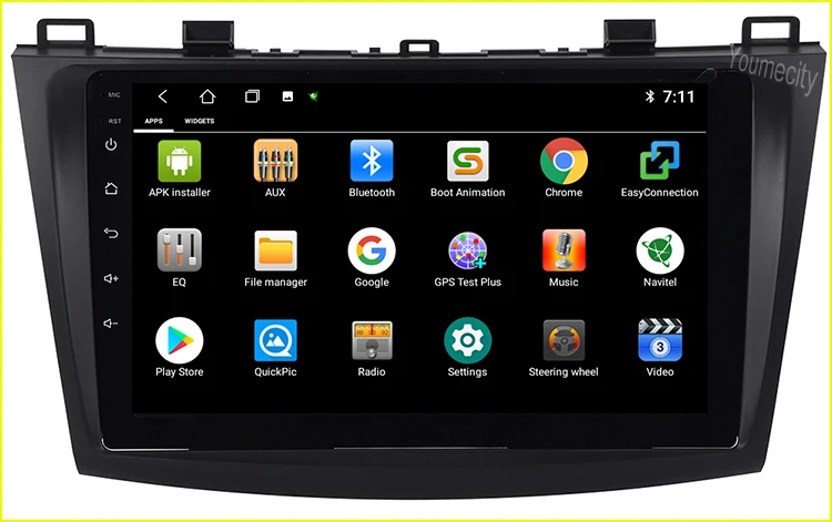 Best Android 9.0 Car DVD for Mazda 3 2010 2011 2012 2013 GPS radio video Multimedia player Capacitive IPS Screen wifi USB bluetooth 4