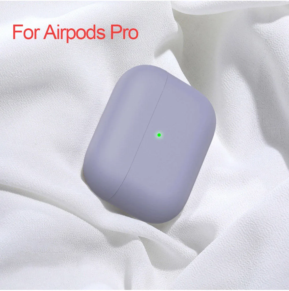 Специальный Bluetooth чехол для наушников, силиконовый чехол, защитный чехол для Apple Airpods Pro для Airpods 2 3, аксессуары - Цвет: Blue-Pro
