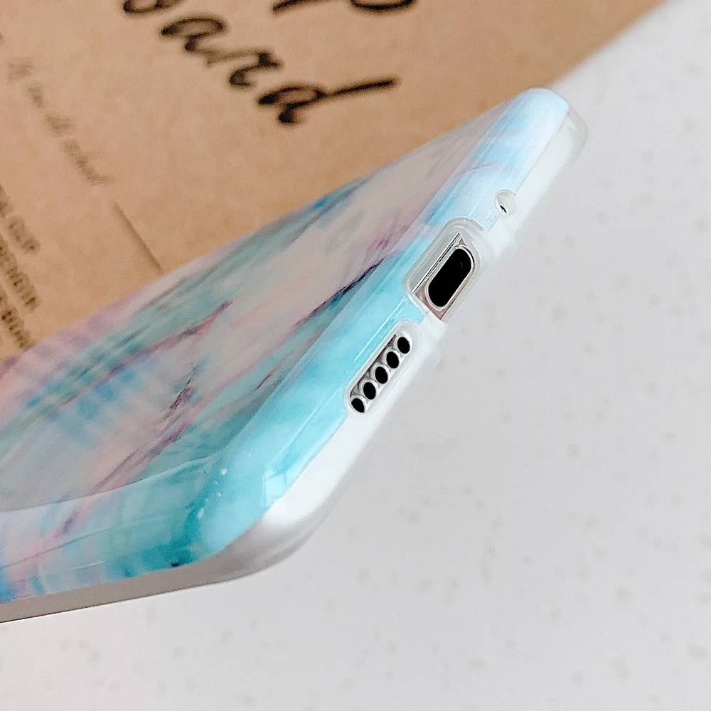 Роскошный градиентный мраморный чехол LOVECOM для телефона Samsung Galaxy S10e S10 S9 Plus Note 10 Pro