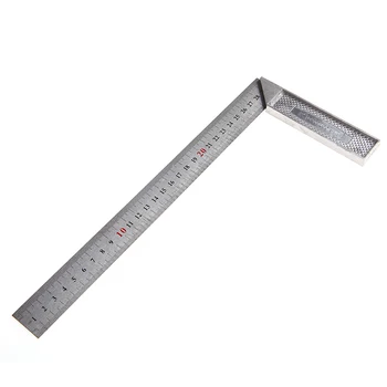 

2020 New Portable 1Pc 30cm Stainless Steel Right Measuring Angle Square Ruler