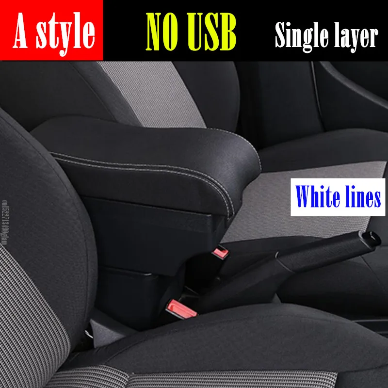 For Volkswagen Polo Armrest Box For Volkswagen Polo Mk6 Car Armrest Box  2020 2021 2022 Center Console Interior Parts With Usb - Armrests -  AliExpress