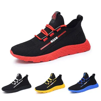 

sneakers new f breathable insole wear-resisting and anti slip outsole men sport upper fly knit material shoes hombre basketball