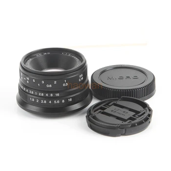 

25mm F1.8 Manual Focus Wide Angle Movie Lens for Micro m43 gm1 G1 G2 G3 G5 GF1 GF2 E-PL3 GF5 GX7 GX8 GH4 EM1 EM5 EM10 camera