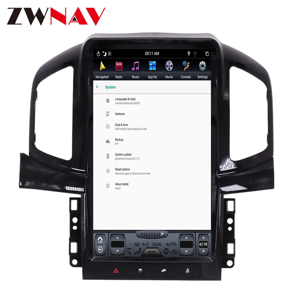 PX6 4+ 64G Tesla стиль Android 8,1 Автомобильный мультимедийный плеер для Chevrolet Captiva 2013+ Радио gps-навигатор аудио большой экран с carplay