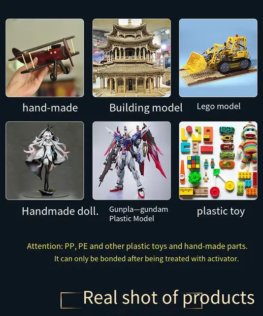 Glue Model Special Hand-made Strong Repair Resin Plastic Toy Pvc