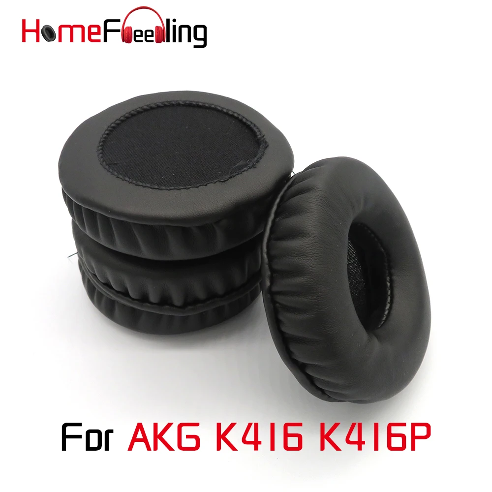 

Homefeeling Ear Pads For AKG K416 K416P Earpads Round Universal Leahter Repalcement Parts Ear Cushions