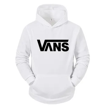 Sudadera con capucha de estilo Hip Hop para hombre, Jersey masculino de alta calidad con estampado de VANS de manga larga, Sudadera con capucha a la moda para hombre 2020