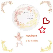 2 шт./компл. для маленьких мальчиков и девочек на веху Одеяло с рамкой Подставки для фотографий