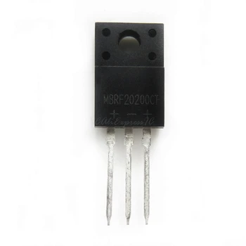 

10pcs/lot MBRF20200CT TO-220F MBRF20200 TO-220 20200CT 20A 100V TO-220 In Stock
