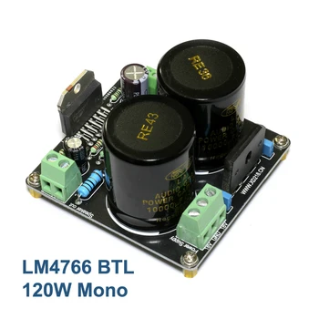 

120W LM4766 Power Amplifier Audio Board Mono Sound Amplifiers HIFI BTL Amp Home Theater