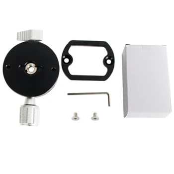 

Pan-C1 Panoramic Tripod Head Ball Head Clamp Adapter with Quick Release Plate for Arca-Swiss As Standard Qr Plates