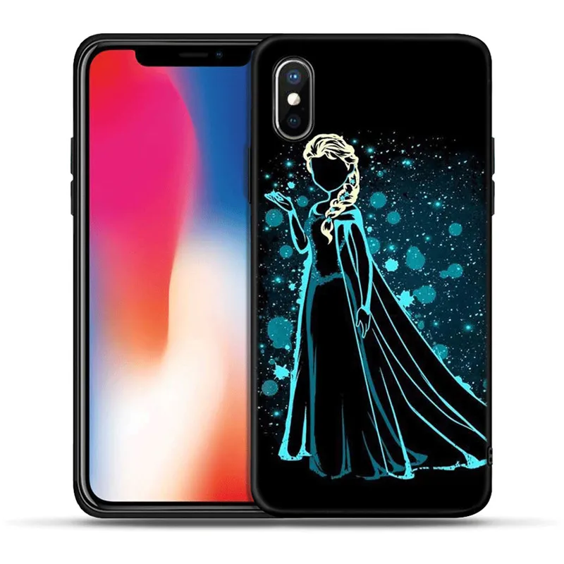 Чехол queen Princess Alice Ariel для IPhone X XR XS Max 8 7 Pluse, мягкий силиконовый чехол 6 6S Plus 5 5S SE, Coque Fundas Etui Capas
