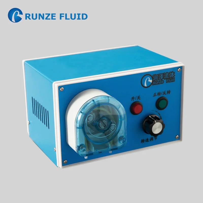 Micro Liquid Small Dosing Peristaltic Pumps Hand Operated Easy Operation Good Quality AC100-240V Power Supply EU US CN Plugs |