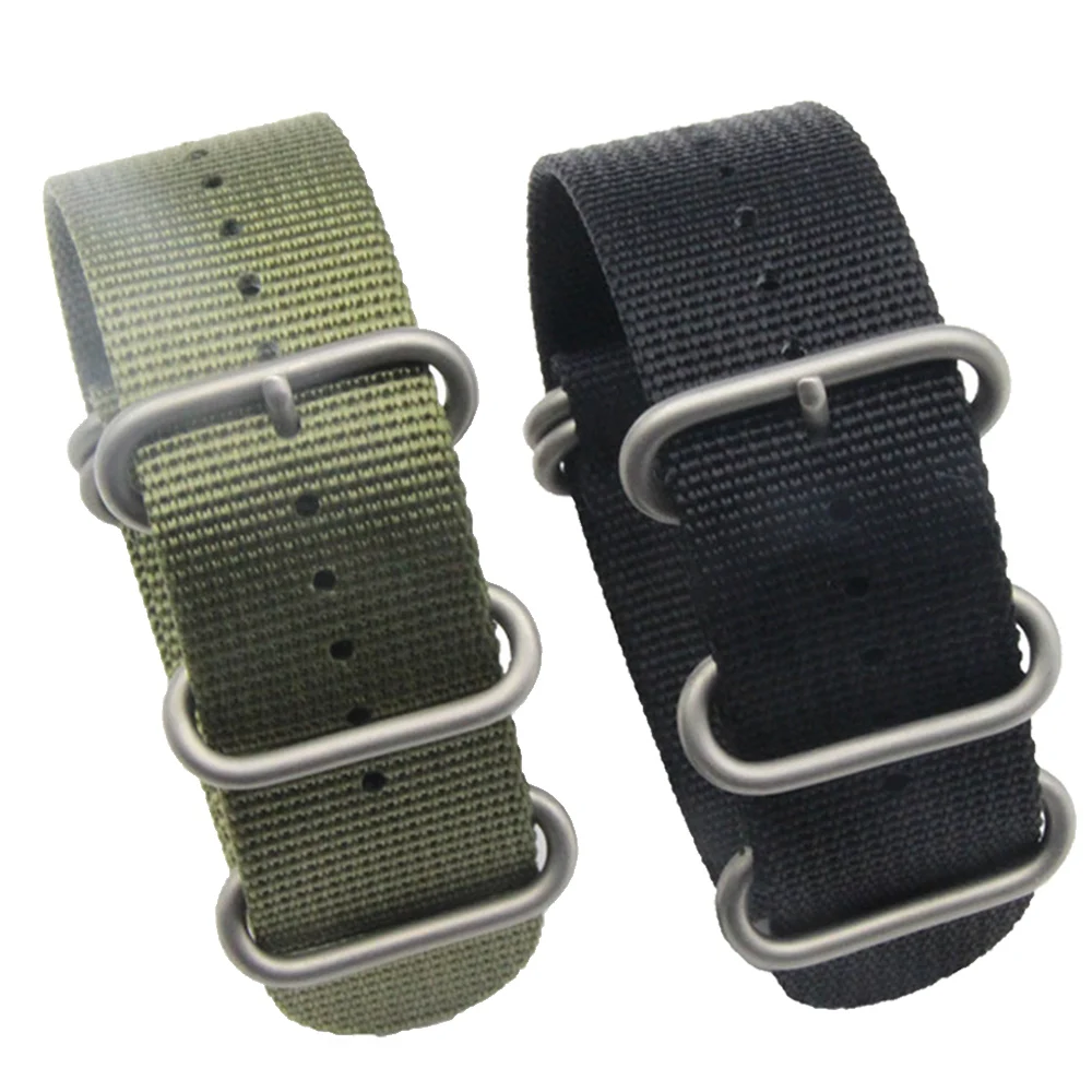 

Gosear 26mm Nylon Canvas Braided Replacement Wrist Watch Band Strap Belt with Silver Clasp for Garmin Fenix 3 Fenix3 Accessories