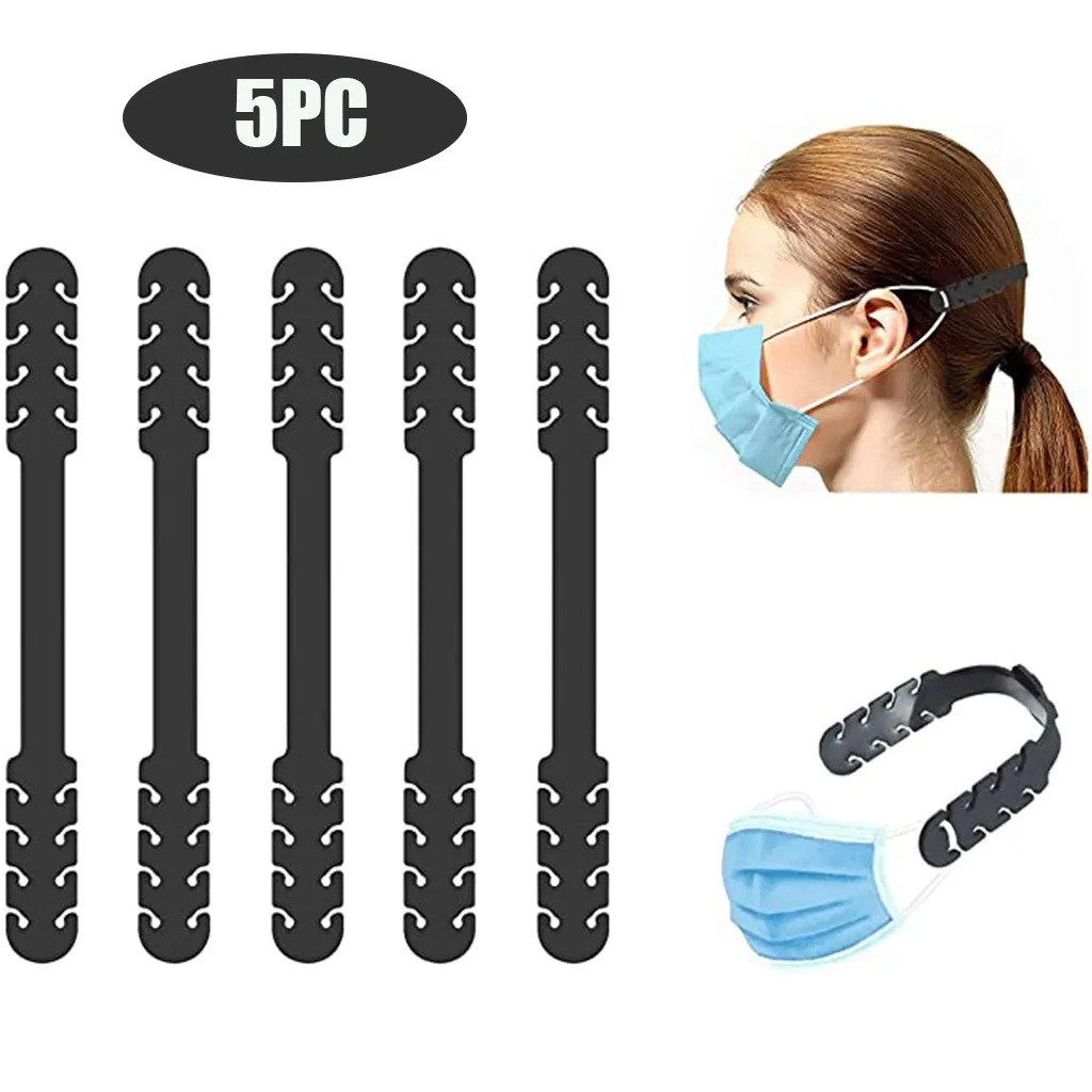5pcs Adjustable Non-slip Mask Hooks Extension Buckle High Quality Protect-slip Ear Grips Accessories | Дом и сад