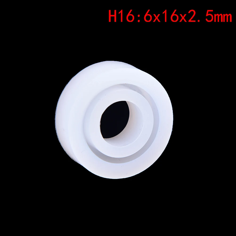 Сделай Сам силикон кольцо круглой формы форма круглый дизайн силиконовая форма для кольца ювелирных изделий инструмент прозрачный плесень эпоксидная смола, форма - Цвет: H16