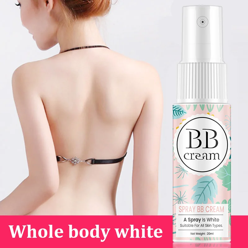 

Professional Spray BB Cream Brighten Base Makeup Concealer Long Lasting Face Whitening Foundation Cosmetic Tool