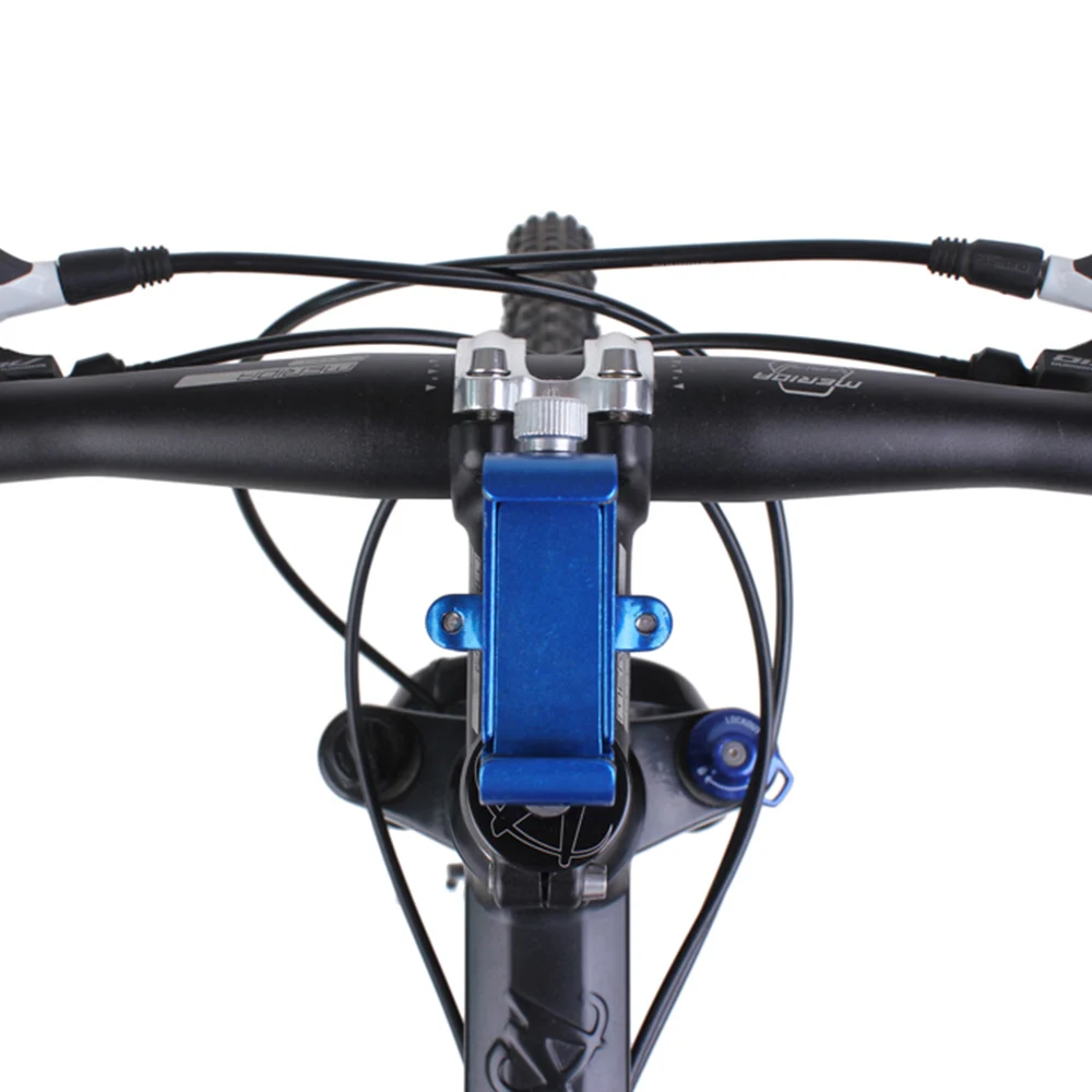 Aluminum Alloy Cycling Stand Bracket Adjustable Bike Phone Holder Bicycle Bracket Bike Bracket Motorcycle Bicycle Riding Bracket