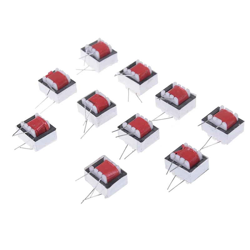 Double-wire Winding Audio Transformers 600:600 Ohm 1:1 EI14 Isolation Transformer 10pcs