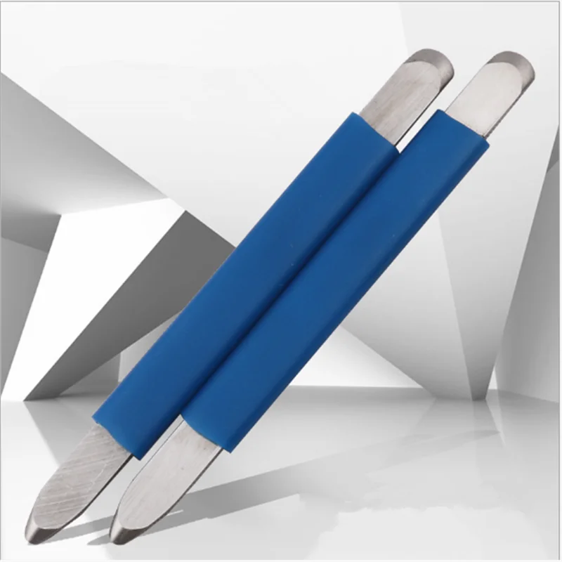 Double Head Putty Knife Drywall Scraper for Floor Wall Ceramic Tile Grout Corner Shovel Pressure Seamer Construction Tools