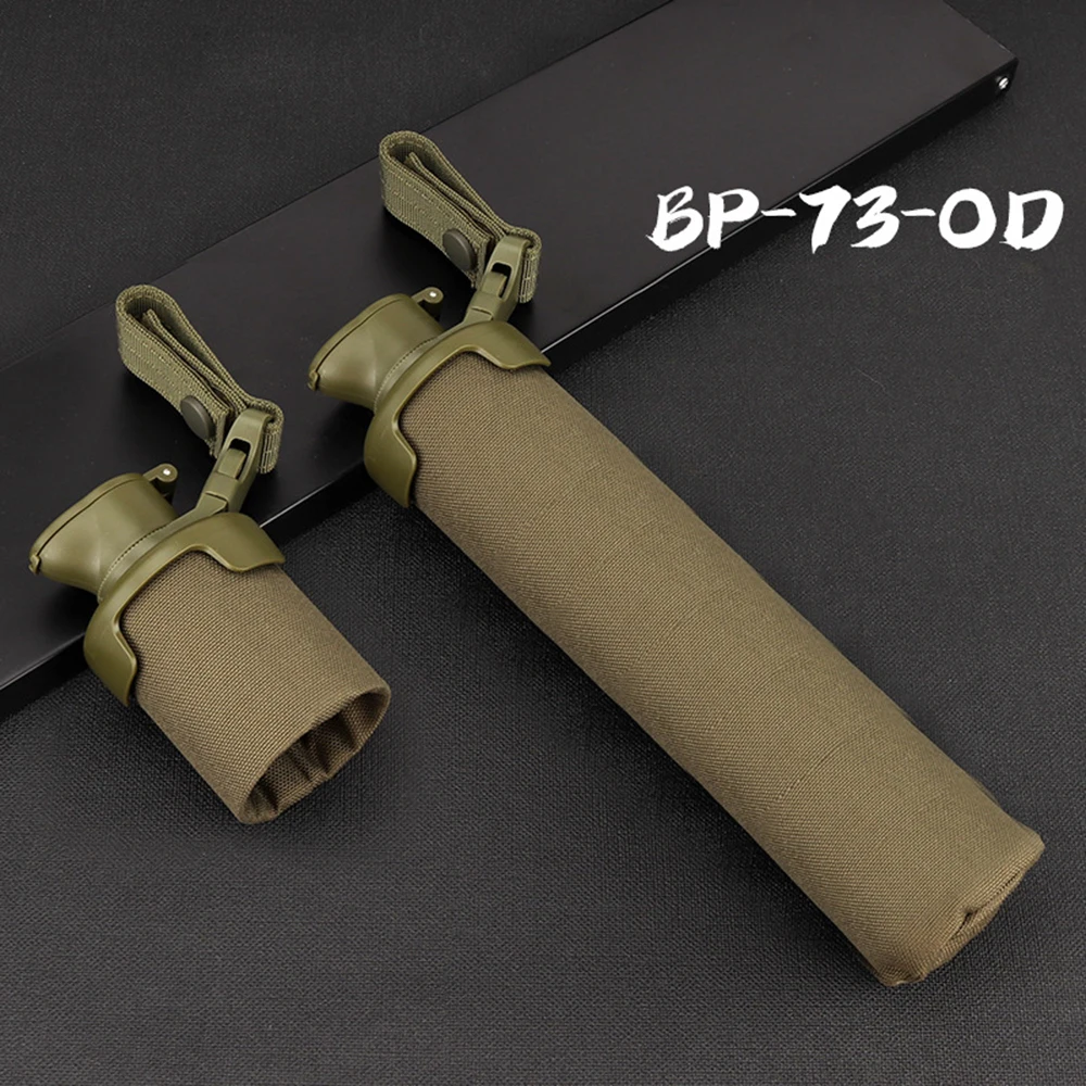 BP-73-OD 1000D нейлоновая тактическая система Молл Большой объем магазина 3000 BBS охотничья сумка Пейнтбол airsoft bb сумка для хранения тактический складной пакет - Цвет: BP-73-OD