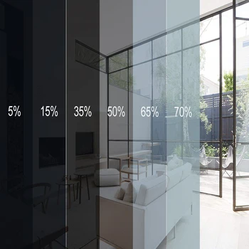 

SUNICE Multi-VLT to Chioice 100% Anti-UV Nano Ceramic Solar Tint For Home Offce Window Anti-scratch 100cmX600cm