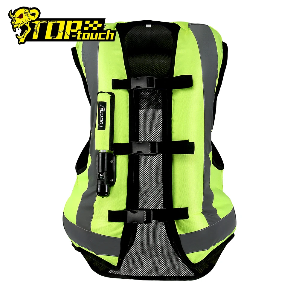 New Reflective Vest Safety Reflective Jacket Motorcycle Jacket Motorcycle Air Bag Moto Airbag Vest Motocross Racing Airbag S-3XL