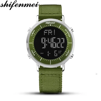 

Shifenmei Watches Men Waterproof Sports Casual Watch Men Wristwatches Digital LED Clock Men relogio feminino 1144