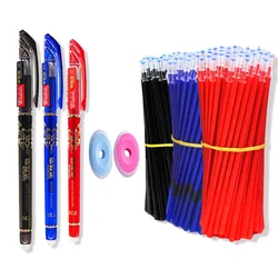 Stylos à Gel effaçables Kawaii, 25 pièces/ensemble, jolis stylos à Gel, papeterie scolaire pour carnet de notes, fournitures scolaires 