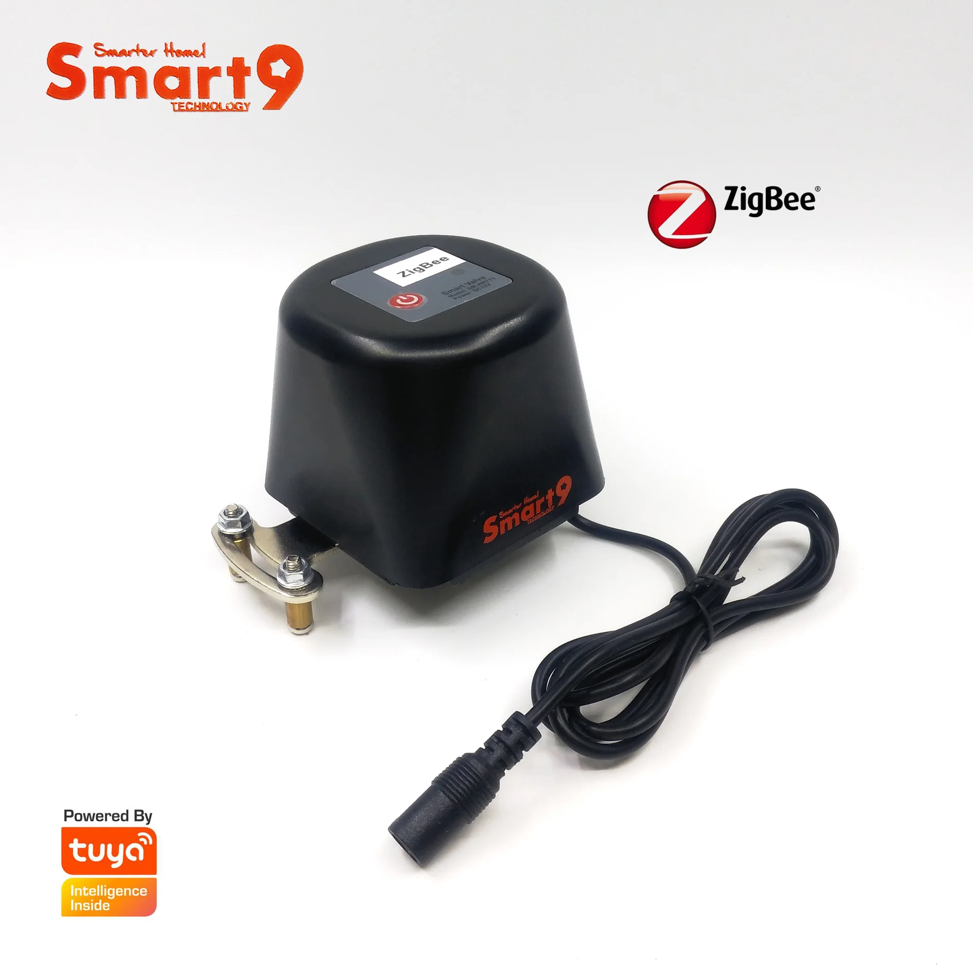 Smart9 ZigBee шаровой клапан управления Лер работает с TuYa ZigBee концентратор, манипулятор рычаг для газа воды клапаны управления с помощью Smart Life APP