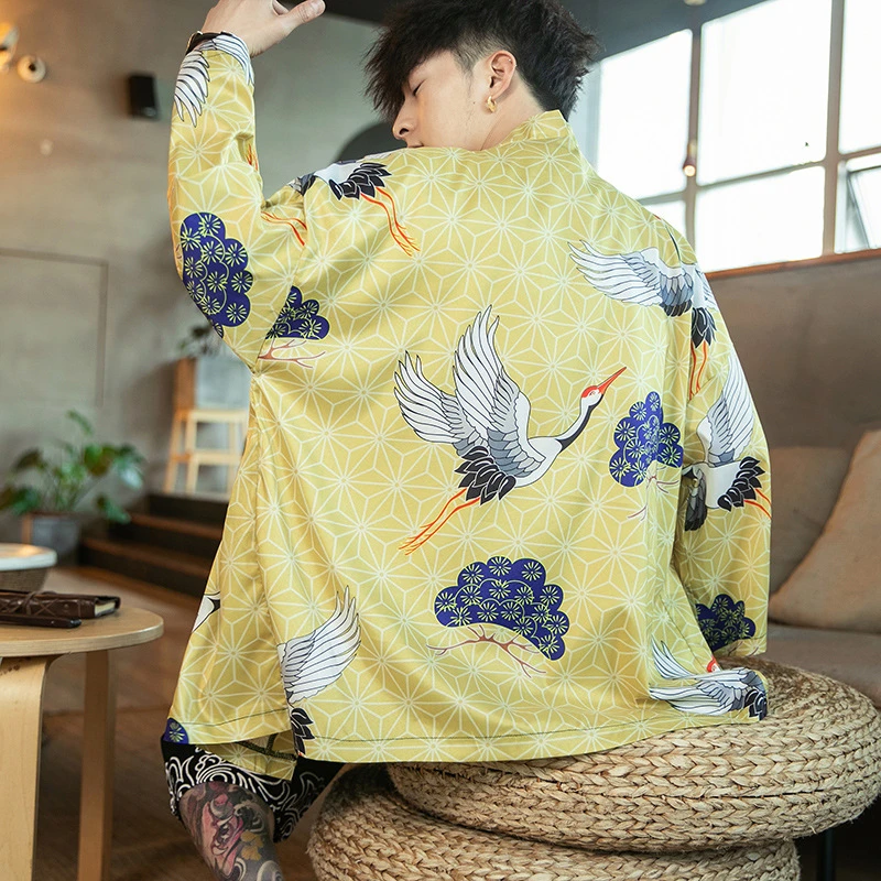 Yellow kimono cardigan Clearance